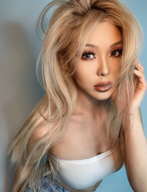 Madoka photo 4, asian, athletic, blonde hair, 165 cm, 54 kg, Medium bust, Hong Kong